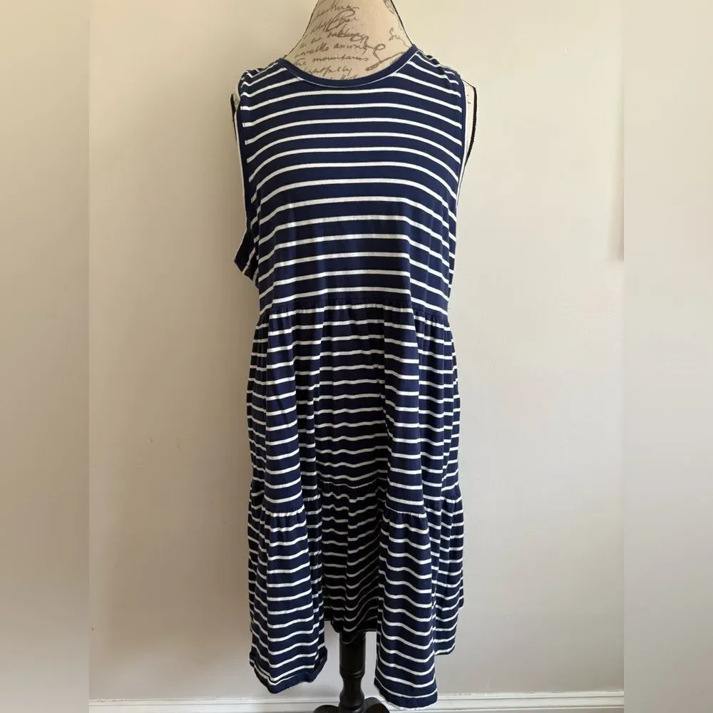 J. Crew Two Tiered Dress